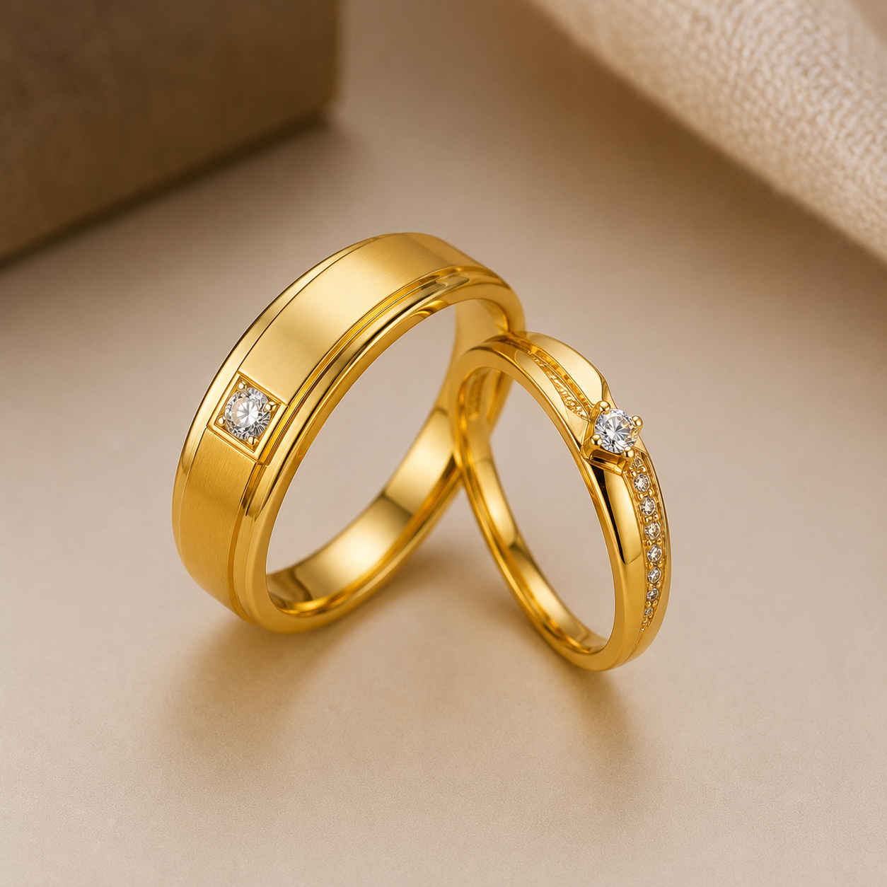 Couple Gold Ring